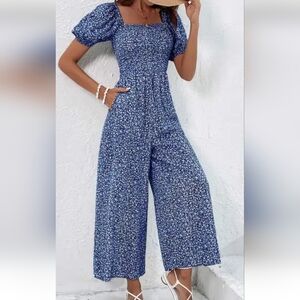 Chic Floral Jumpsuit